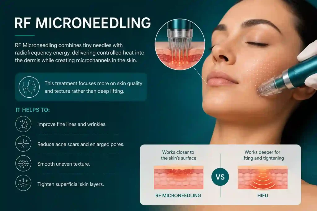 What Does RF Microneedling Do That HIFU Alone Cannot England