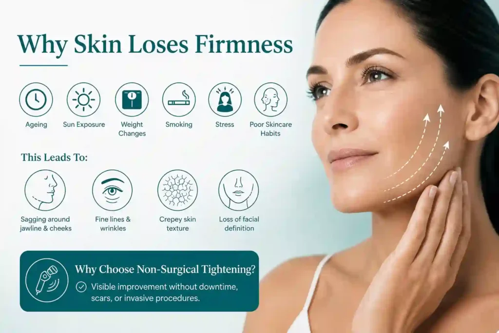 What Makes Skin Lose Firmness and Why Do People Seek Non-Surgical Tightening England?
