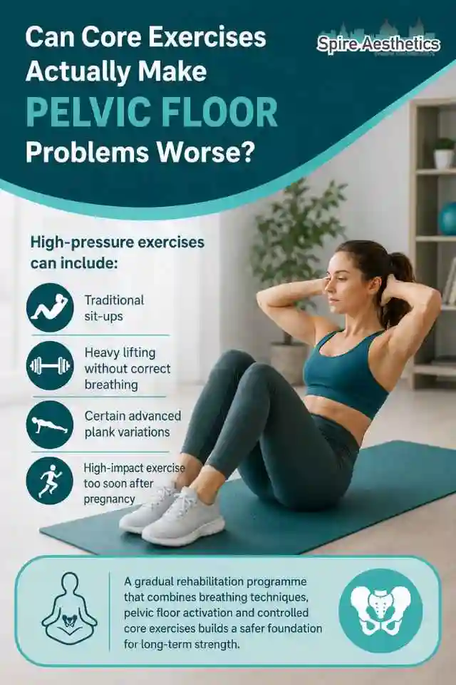 Can Strengthening Your Core Alone Actually Make Pelvic Floor Problems Worse England?